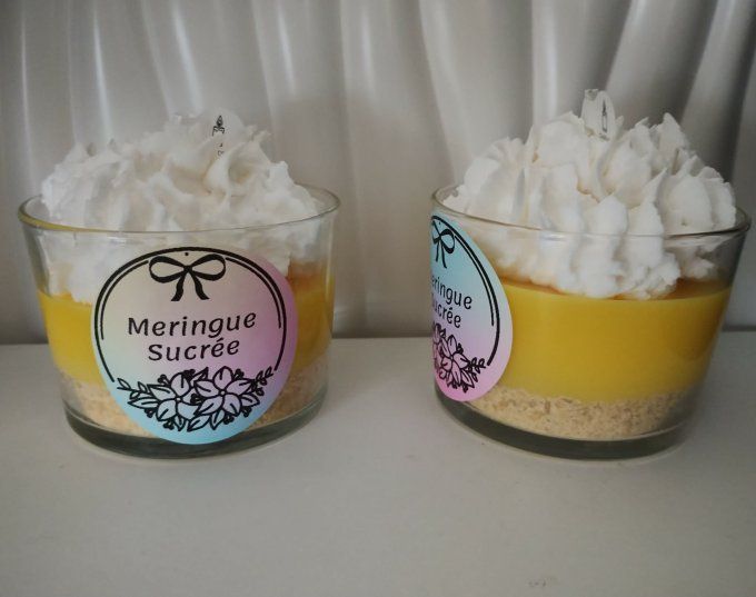 Bougie Citron Meringué