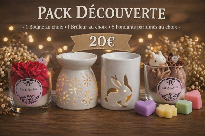 Pack Découverte ! ME CONACTER POUR FAIRE VOTRE CHOIX